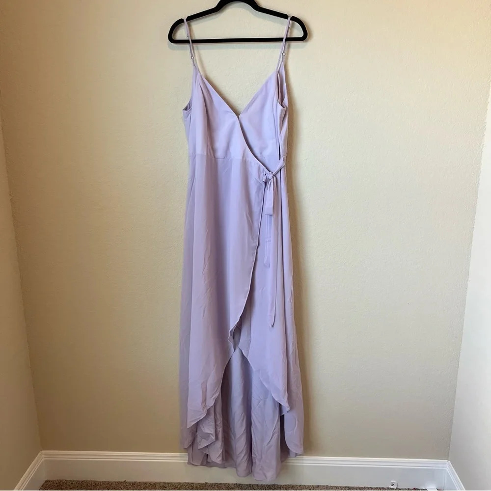 NWT Show Me Your MuMu Mariah High Low Wrap Dress